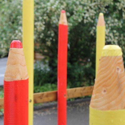 Spielplatz Farbspiel